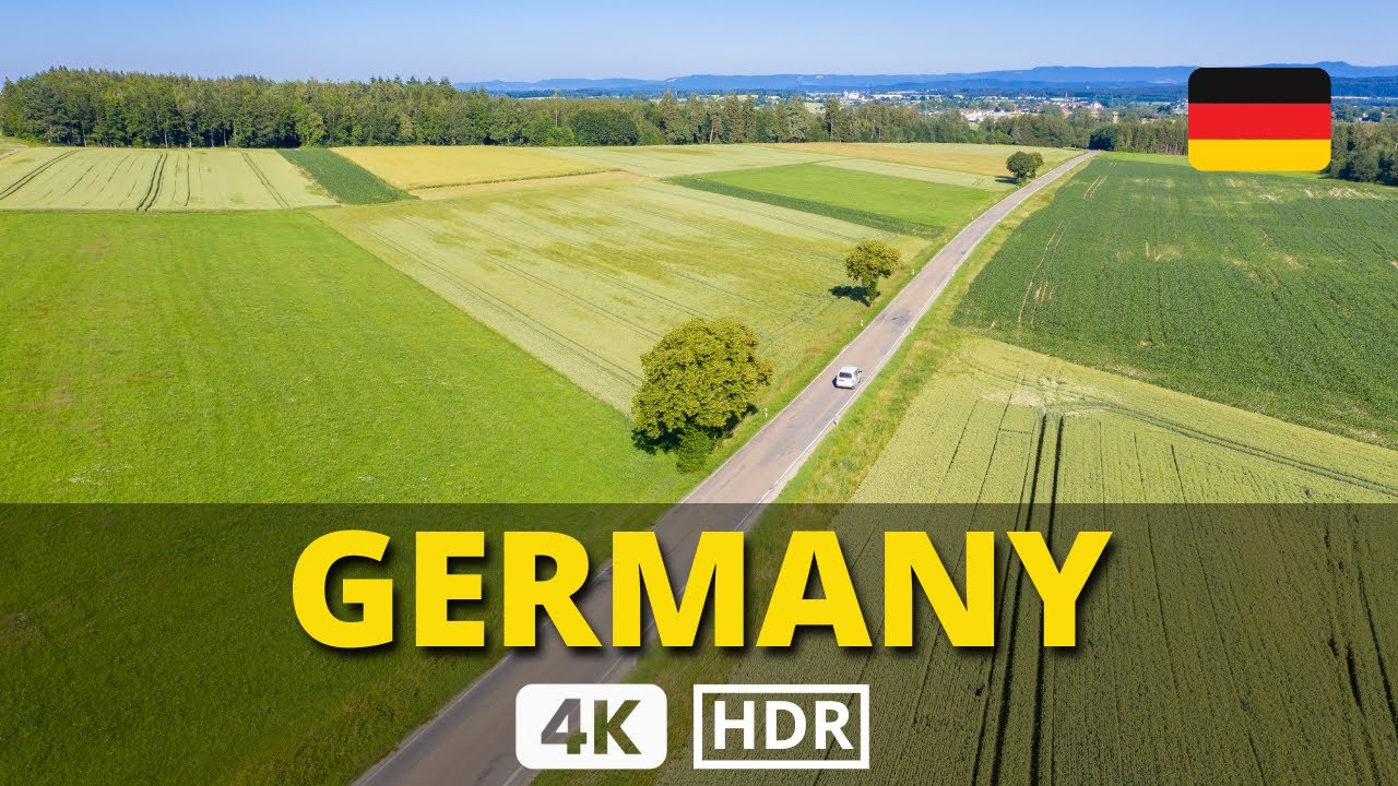 👏🏼 Driving from HARHEIM Frankfurt am Main to BUTZBACH in Germany (Road Trip in 4K 60 fps UHD) 😍