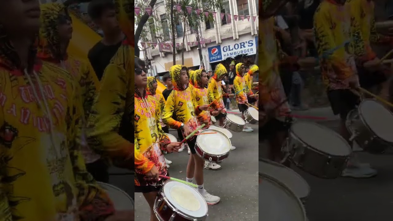 TRIBU manduriyaw drummers in street dance DINAGYANG FESTIVAL 2024