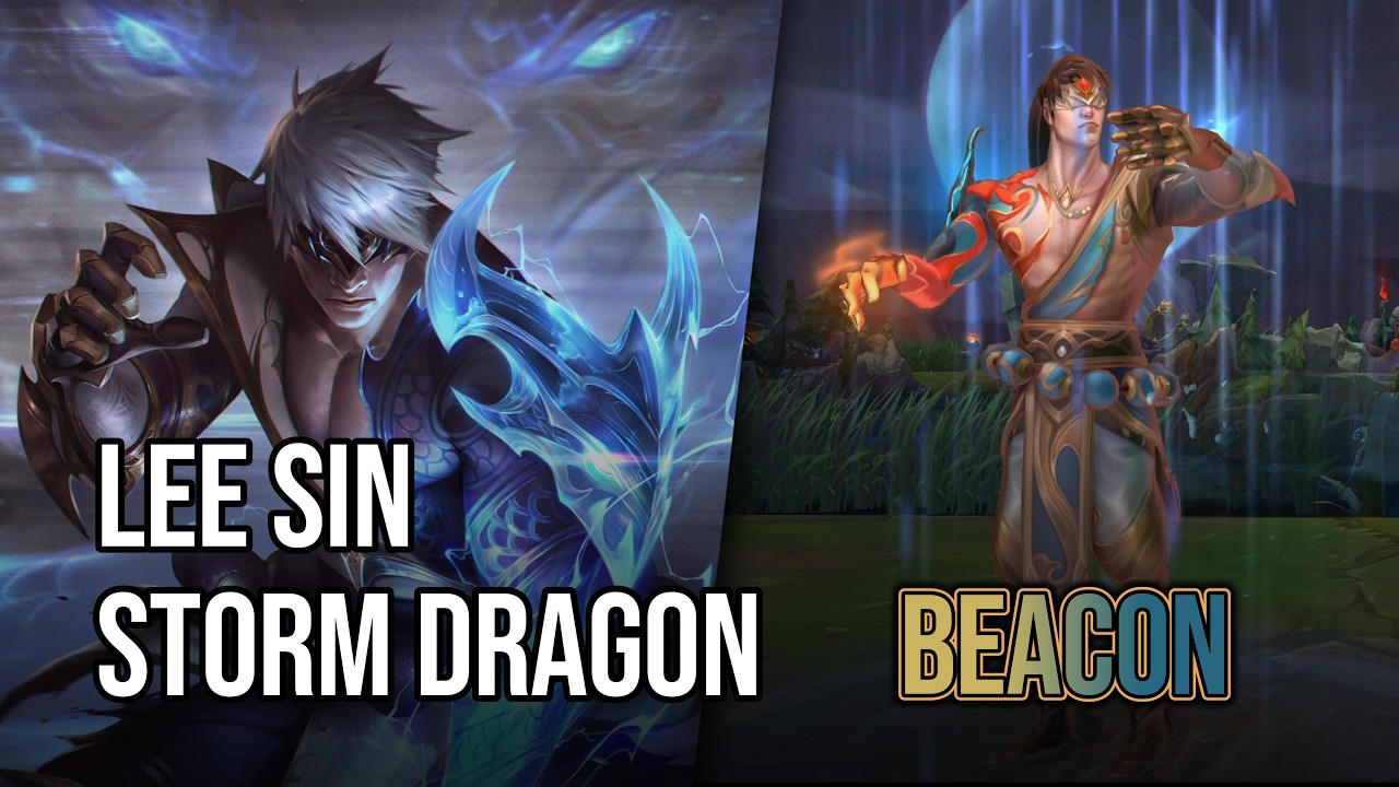 Storm Dragon Lee Sin Skin | League of Legends | Beacon Chromas Skin