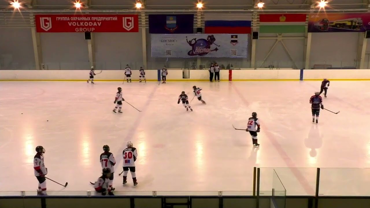 ЦФО 2026 ХК Тамбов Мичуринск 2012 vs СШ Космос Калуга 2012 18.01. 2026