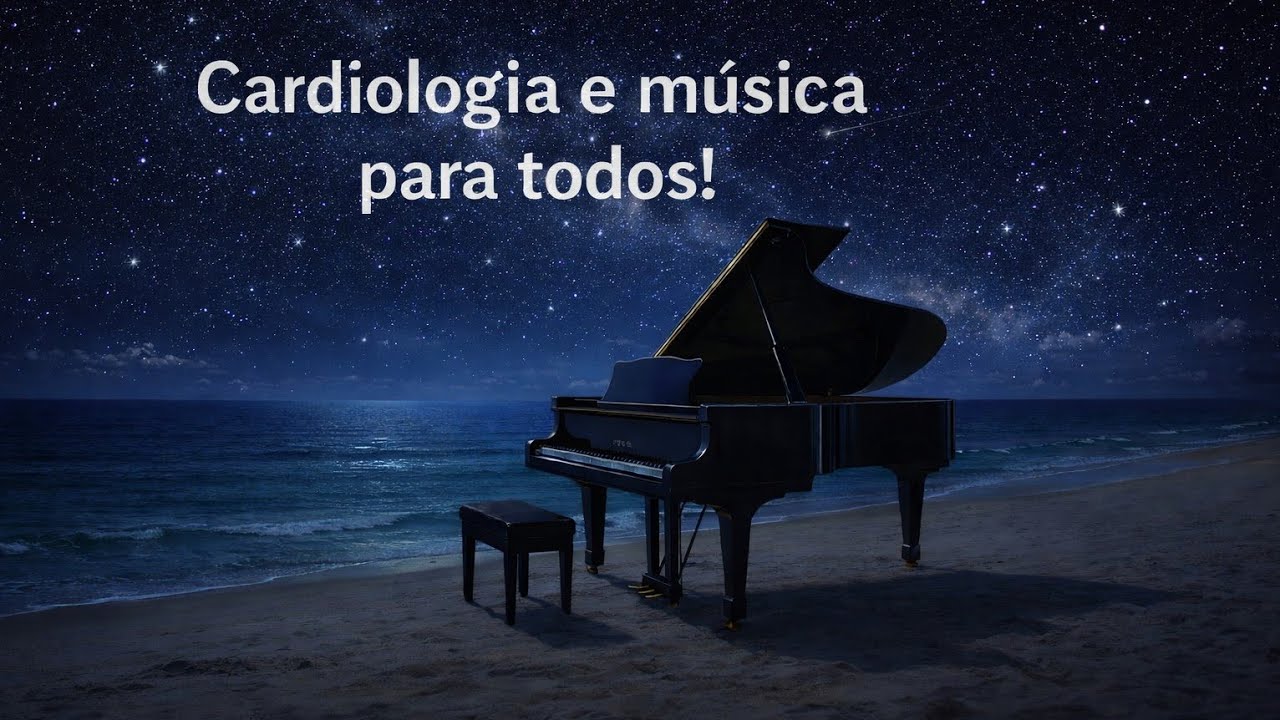 Cardiologia e Música para todos. está ao vivo!