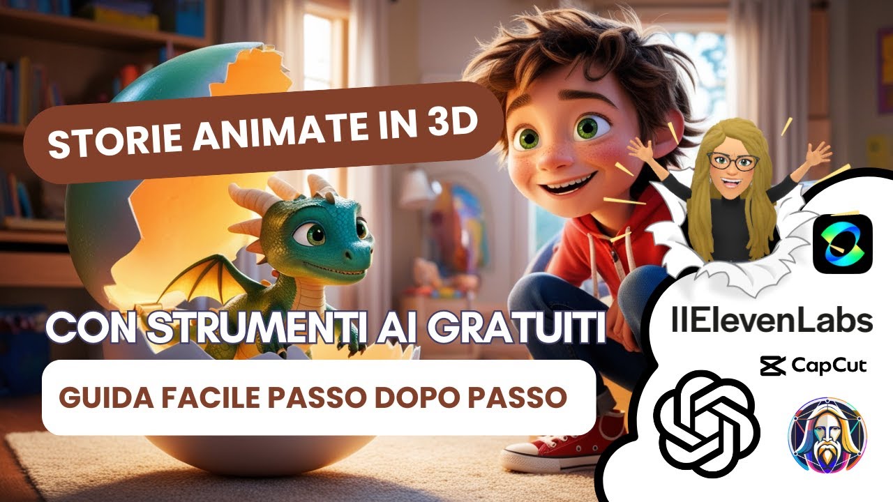 🎥 Creare video di storie animate in 3D con strumenti AI gratuiti – Guida facile passo dopo passo