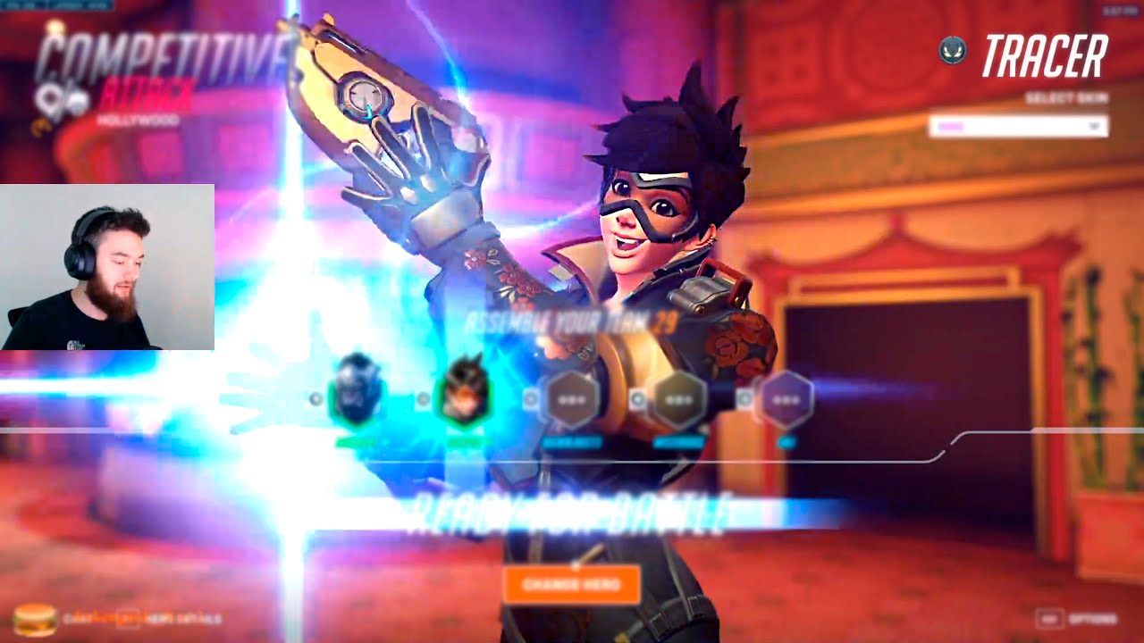 DAFRAN TRACER on HOLLYWOOD - OVERWATCH 2 SEASON 11 TOP 500
