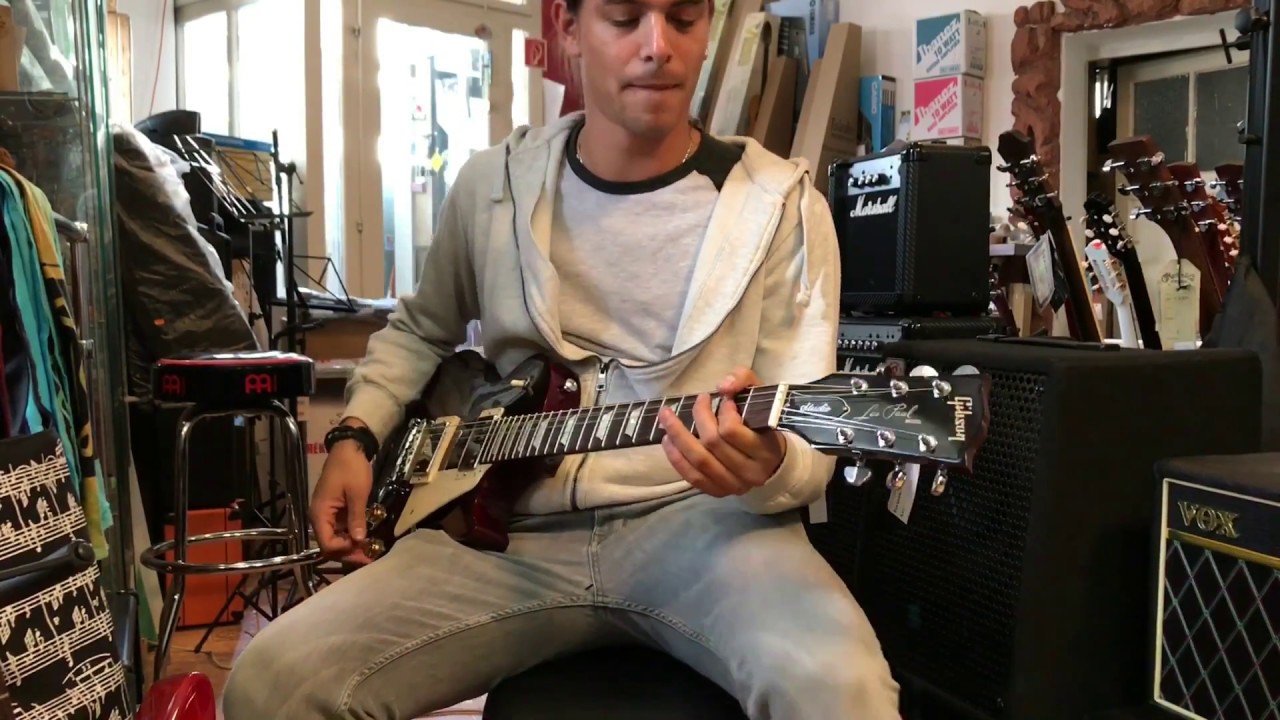 Gibson Les Paul Studio 2017 Wine Red teszt | Kálmán Ákos | Hangszerbarlang Győr