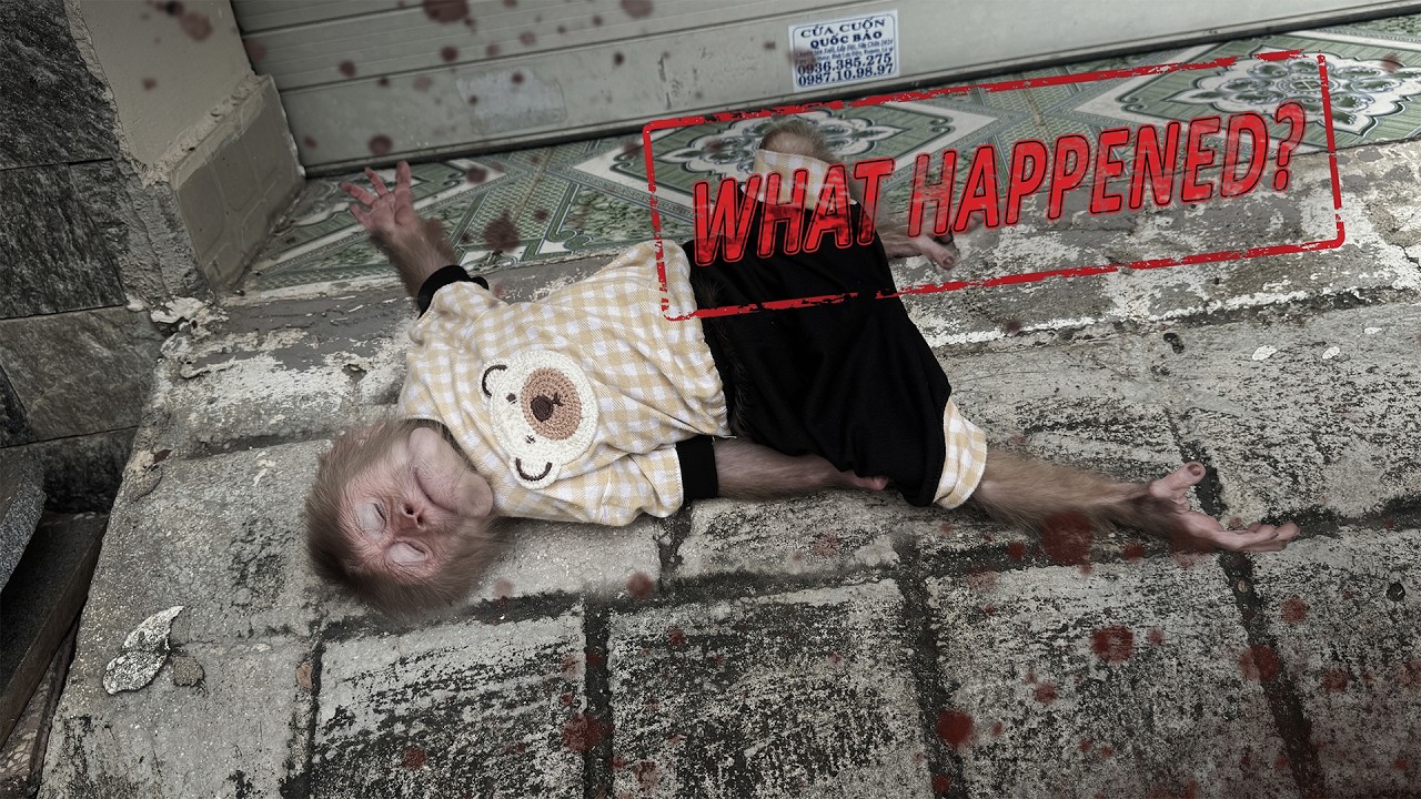 Sunny Lying on the Road — Mom Rushes Over in Panic! What Happened?