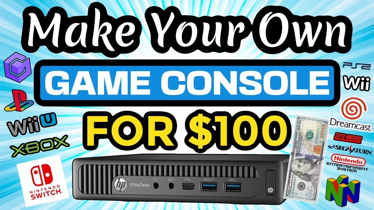 Создайте свою собственную игровую консоль за 100 долларов с помощью этого мини-ПК!