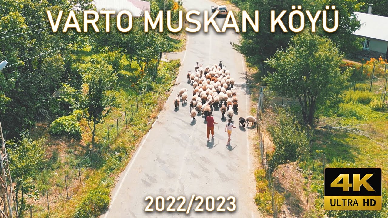 VARTO MUSKAN KÖYÜ - 2022/2023 (DRONE VIDEO) 4K