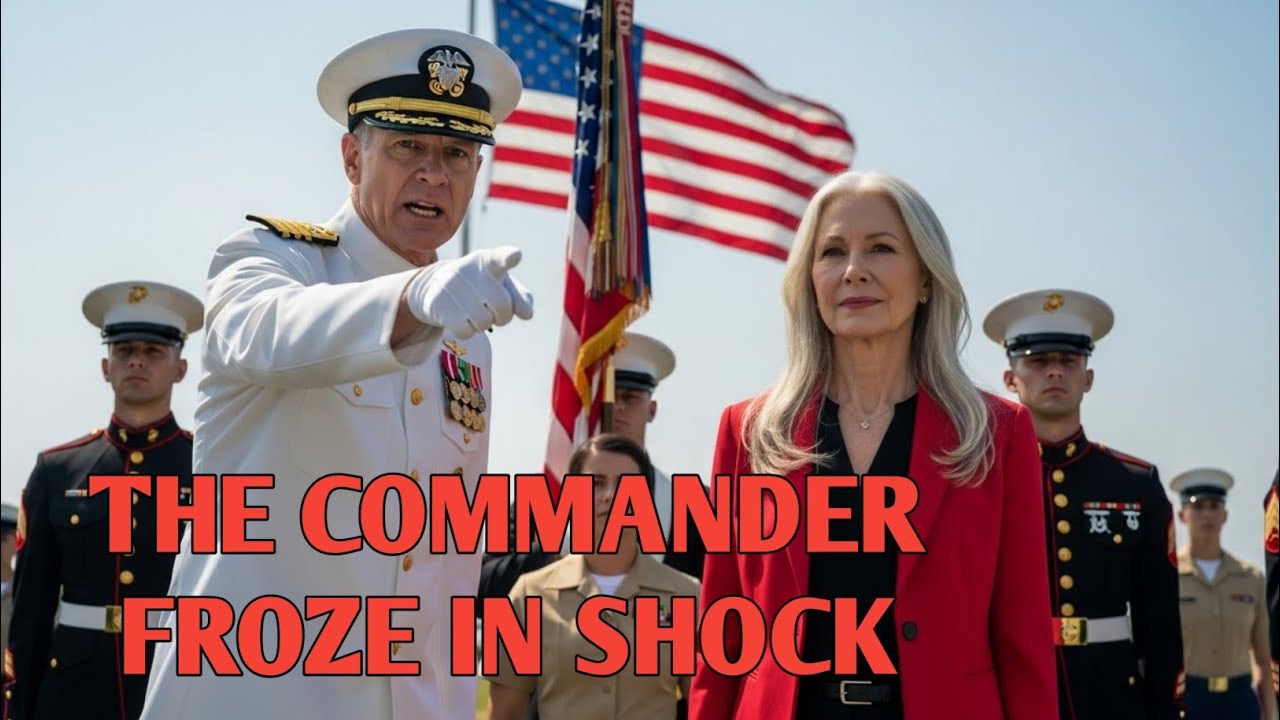 She Came to Watch Her Grandson Graduate — Until the USMC Commander Noticed Her Tattoo and Stood Fr