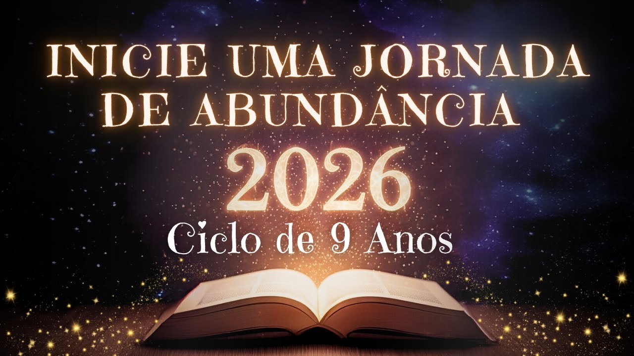 🔯CICLO ABERTO - O INÍCIO DA MELHOR FASE DA SUA VIDA COMEÇA EM 2026 - 9 ANOS DE ABUNDÂNCIA