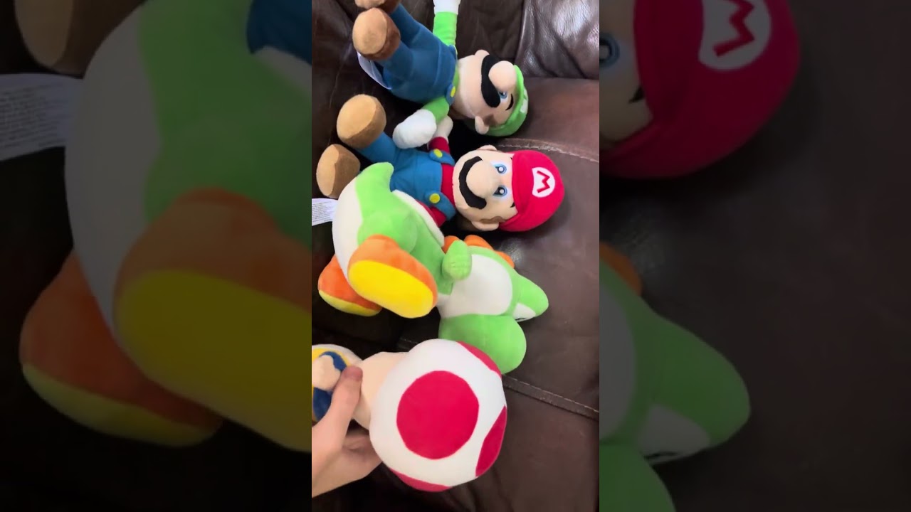 “Super Mario: Castle Crashers” with Plushies!