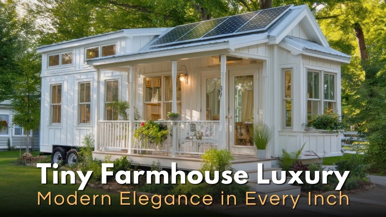Modern Elegance: Tiny House Farmhouse Redefined