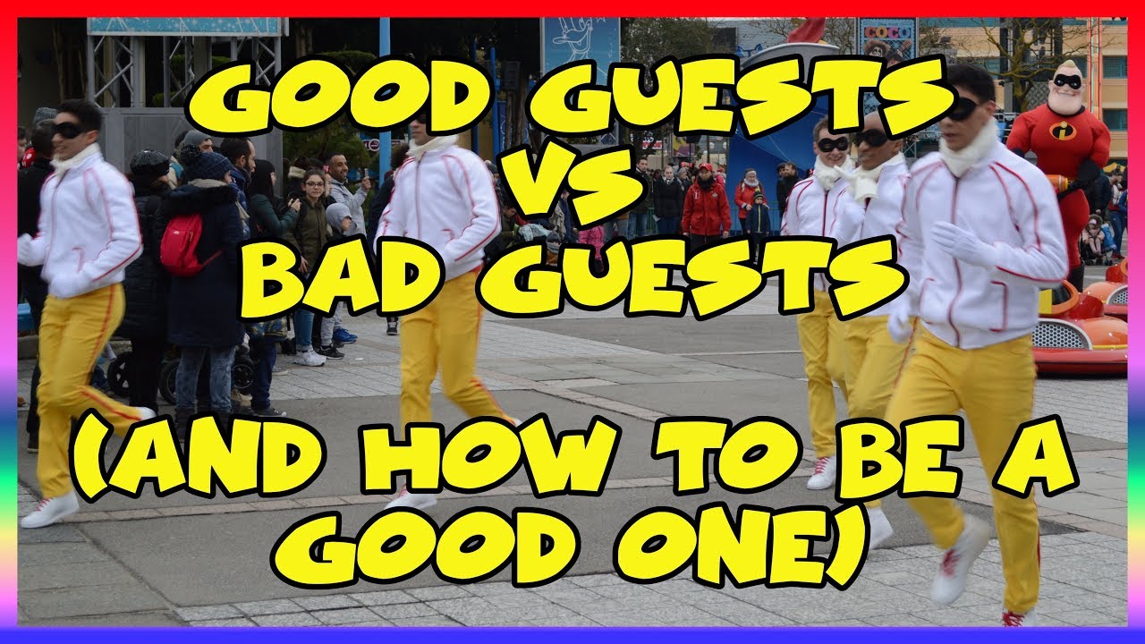 Good Guests vs Bad Ones (and How to Be a Good One)  - Ep 105 Confessions of a Theme Park Worker