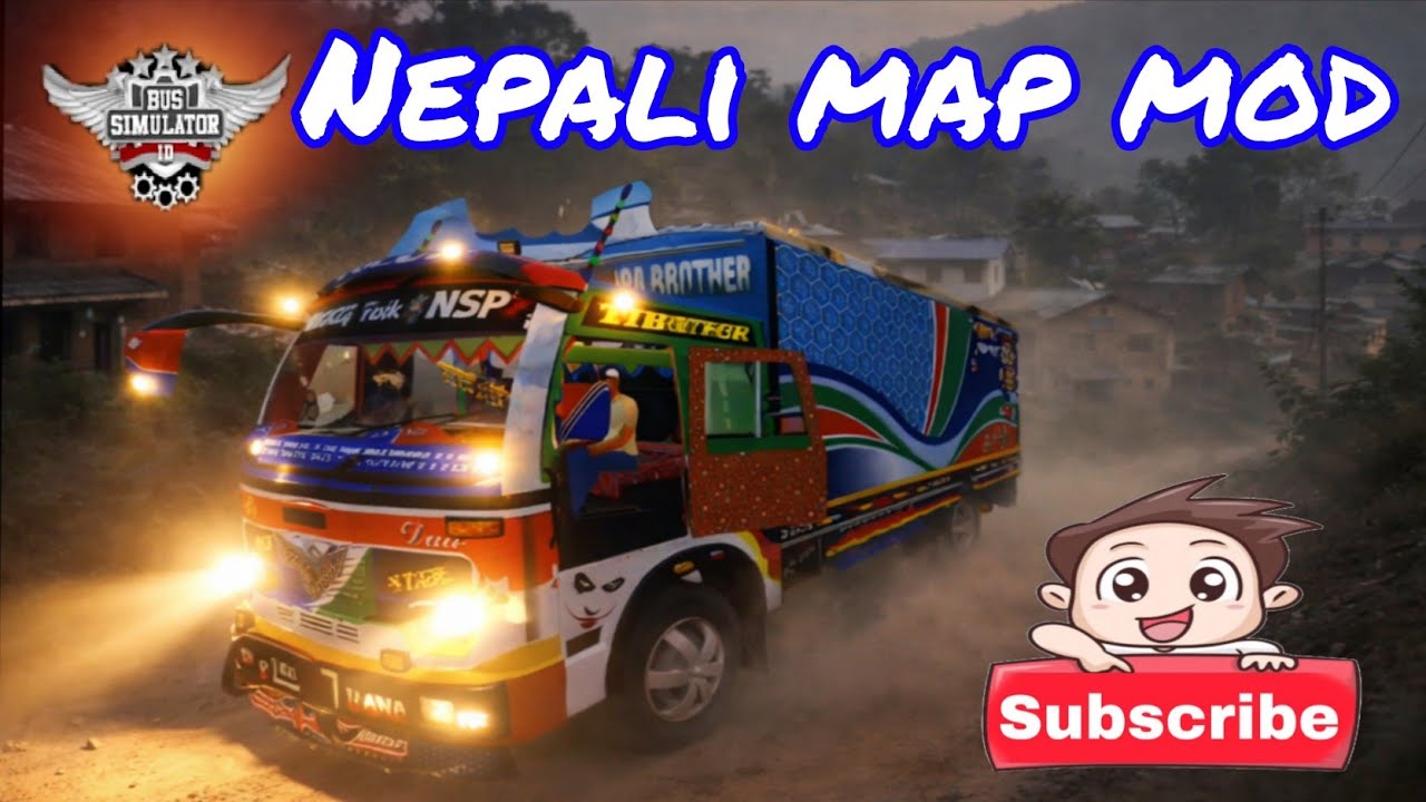 BUSSID_Nepali map 🥰🥰