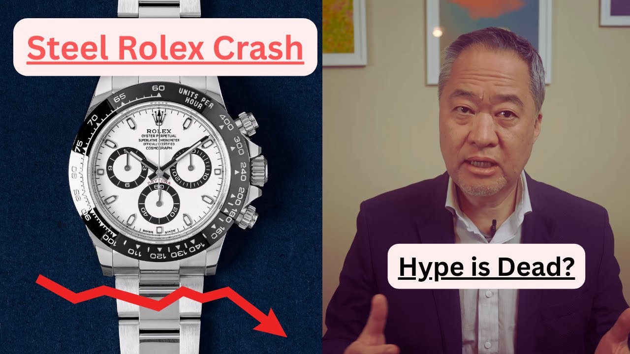 Крах ажиотажа вокруг стальных часов Rolex — то, что показывают данные, вас шокирует