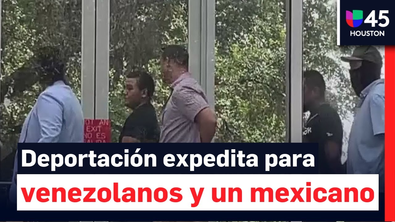 Dos inmigrantes venezolanos y uno mexicano son arrestados por ICE en Corte de Houston