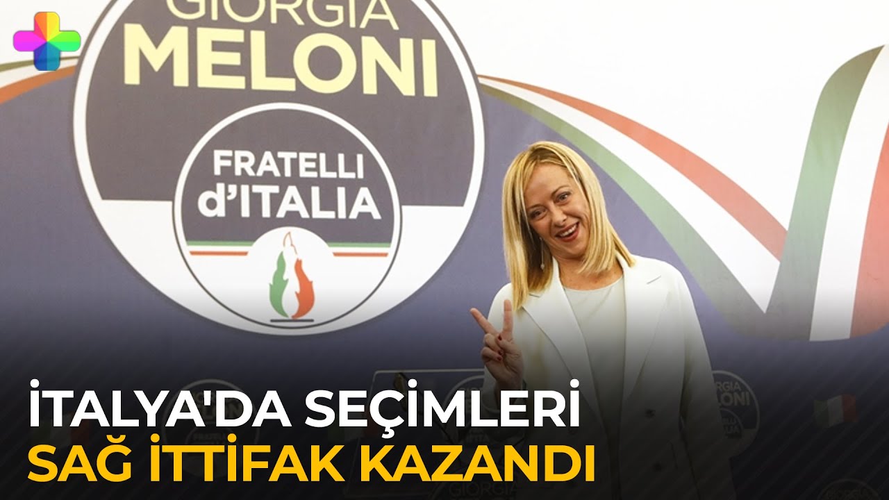 İtalya'da se&ccedil;imleri sağ ittifak FdI kazandı