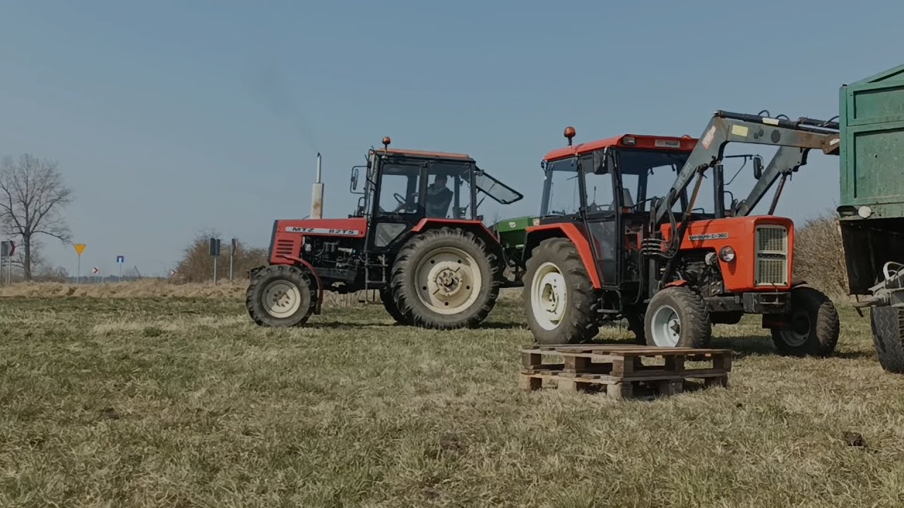 🌱WIOSNA 2025🌱CZ.1☘️MTZ 82 TS☘️URSUS C-360🔥GR STRUGAŁA🔥