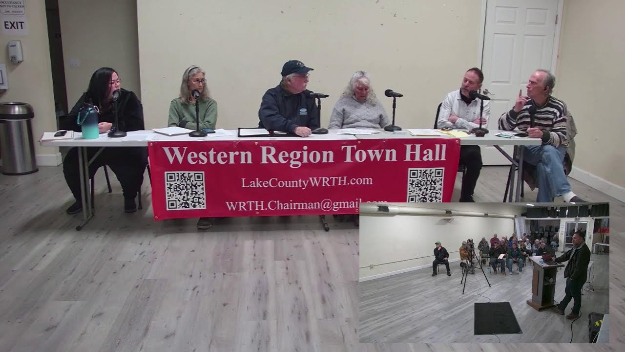 Western Region Town Hall   W.R.T.H. 02/18/26
