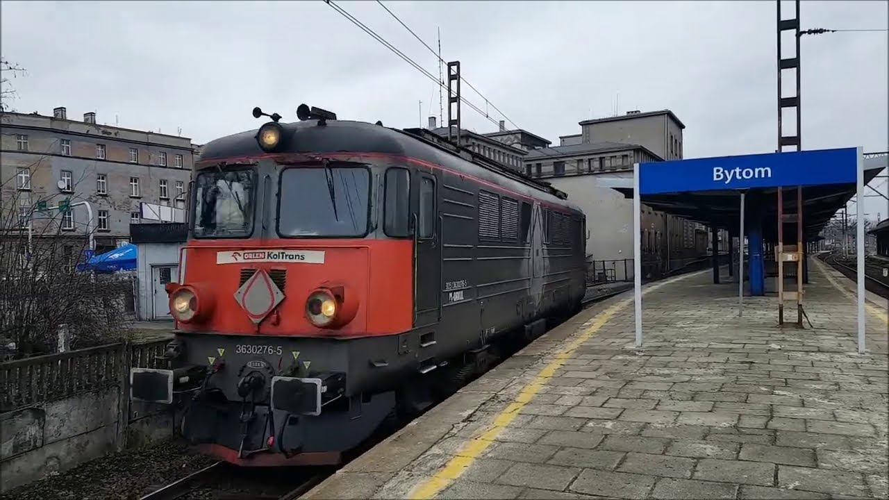 Pociągi w Bytomiu 27.02.2021r.