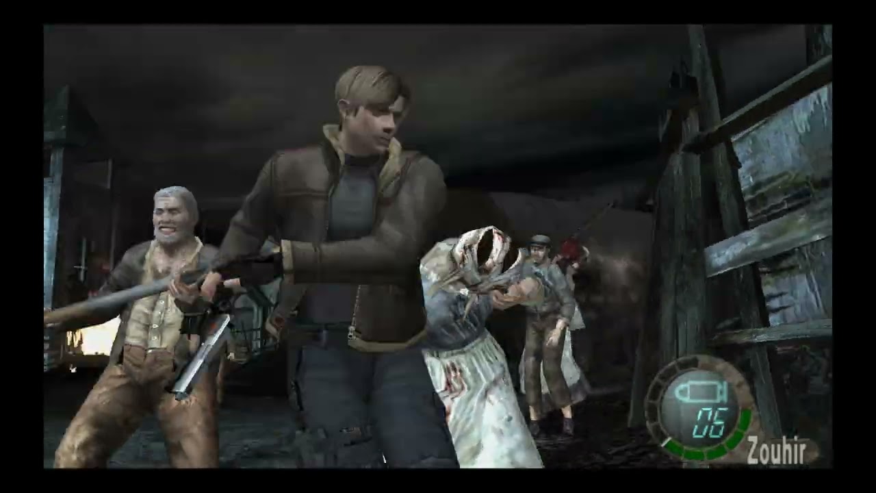 Resident Evil 4 Mod Zouhir in Hell #1 Очень интересный сложный мод!