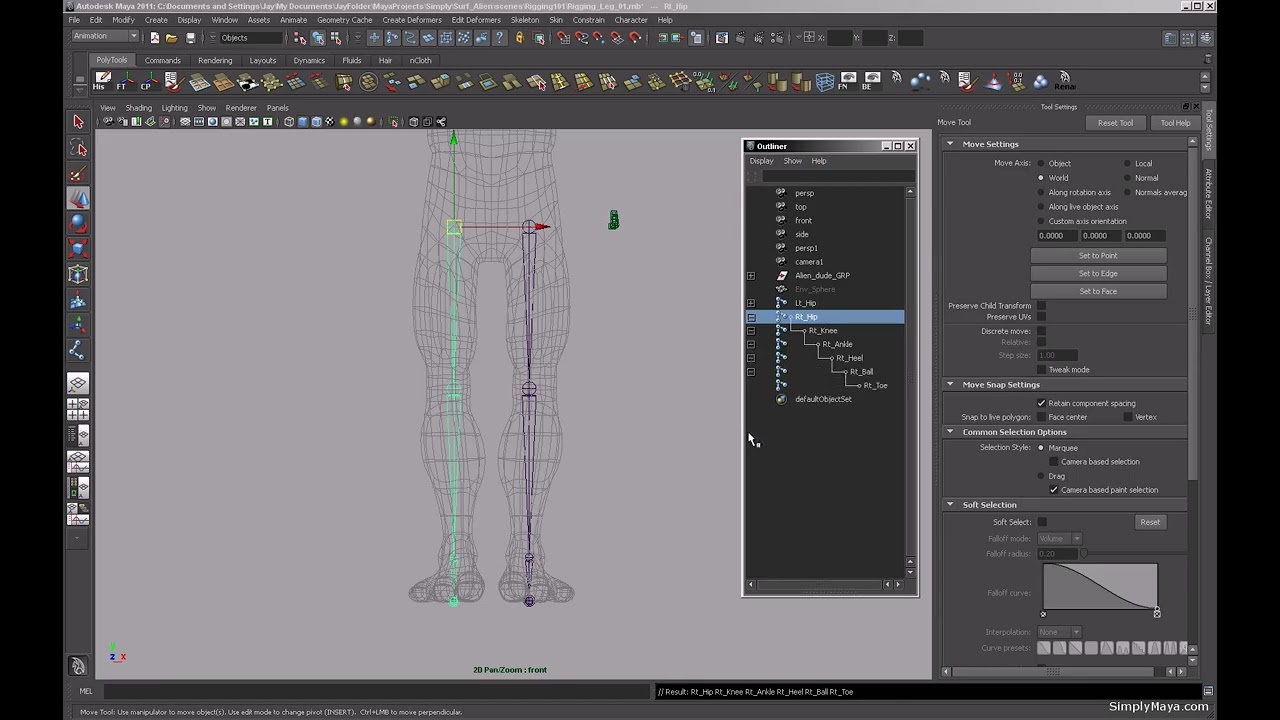195 Character Rigging and nCloth Workflow Part 1 (SM Archive)