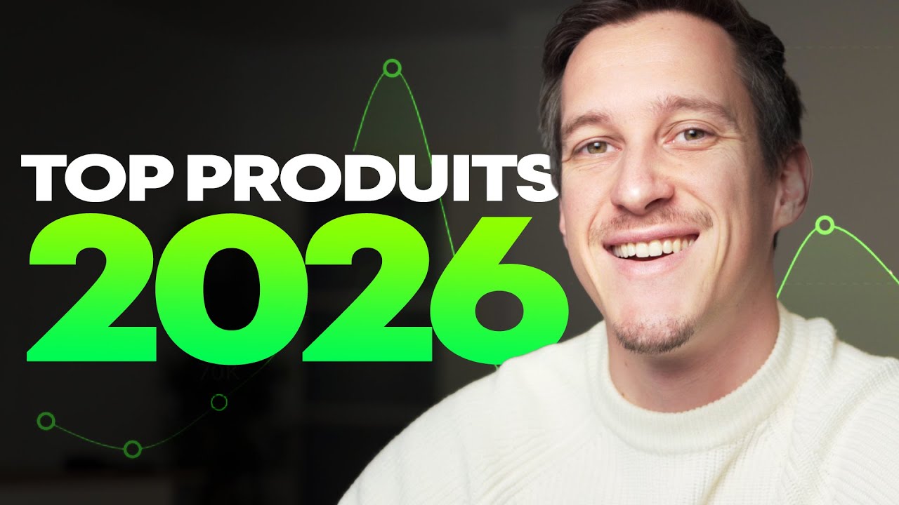 Les PRODUITS & NICHES Ecommerce qui vont cartonner en 2026