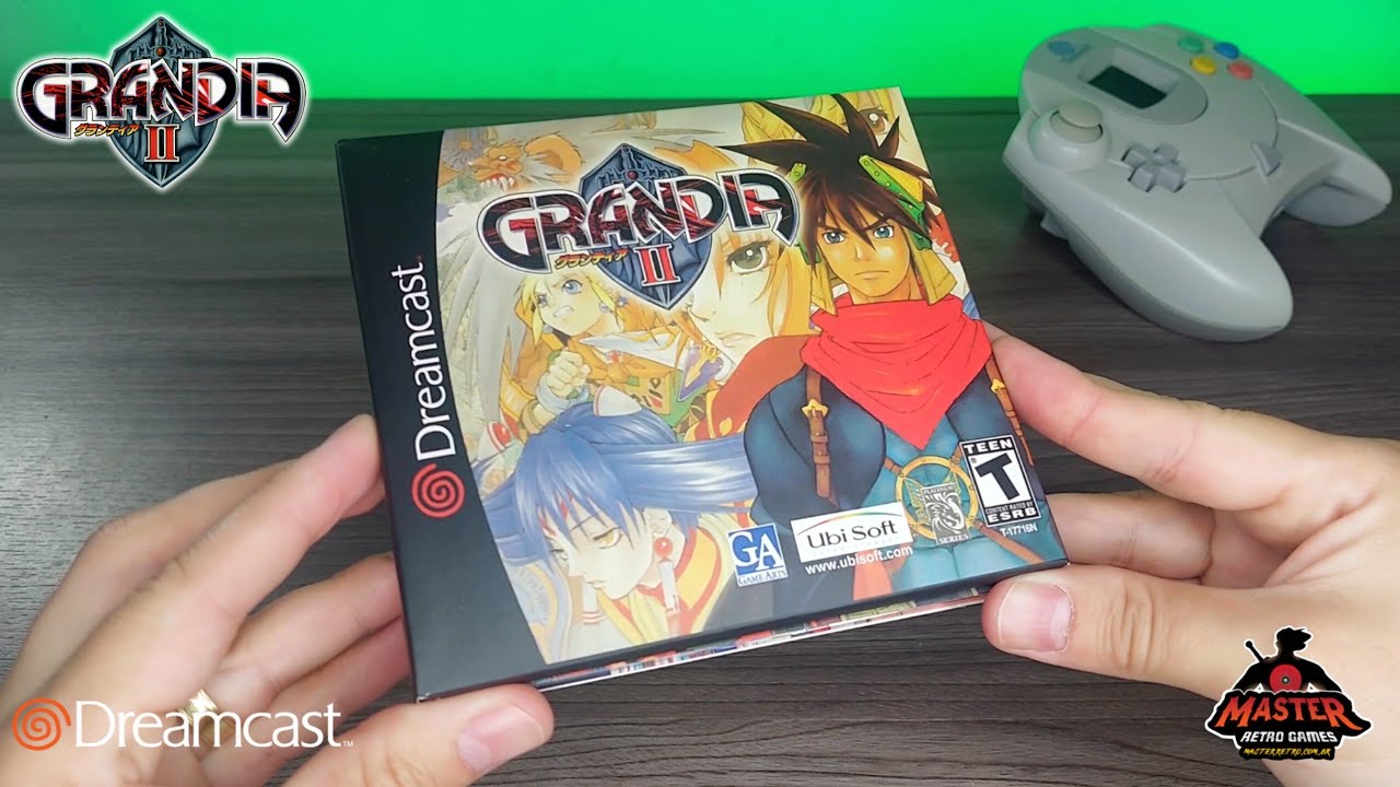 Unboxing - Grandia 2 (Master Retro Games) - Dreamcast 