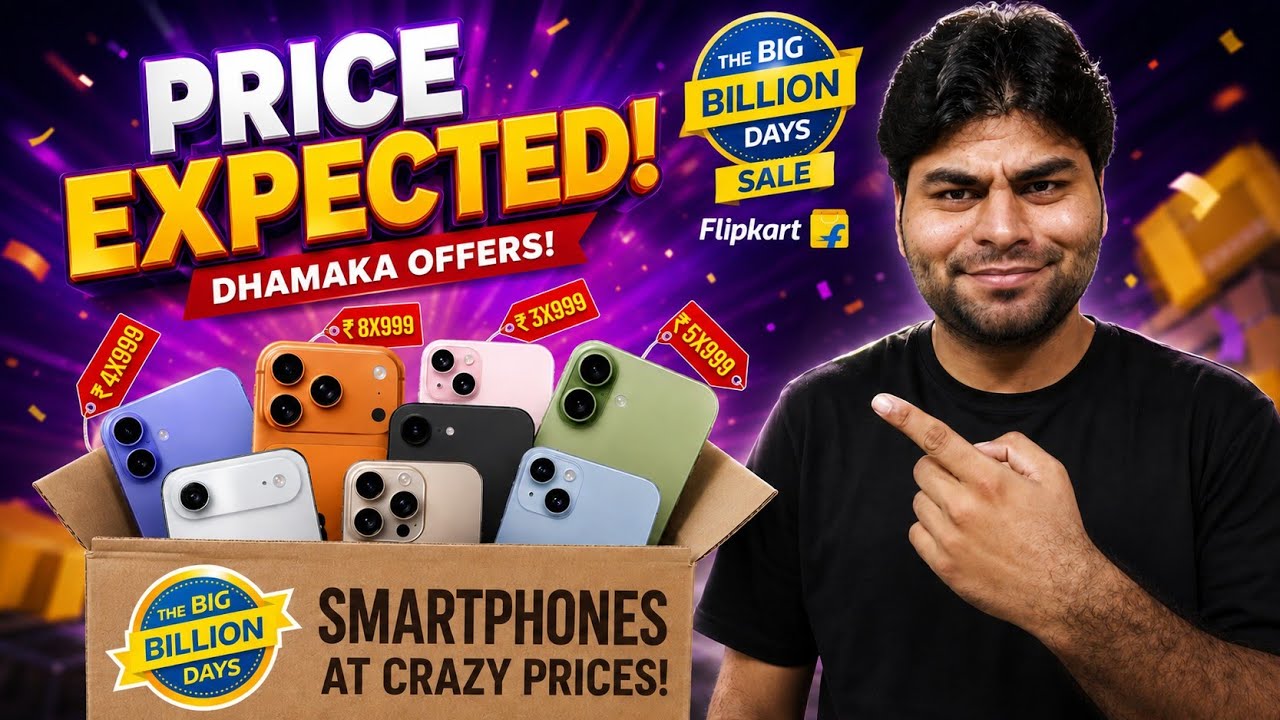 All iPhone's Price in Flipkart Big Billion Days Sale 2026..!!