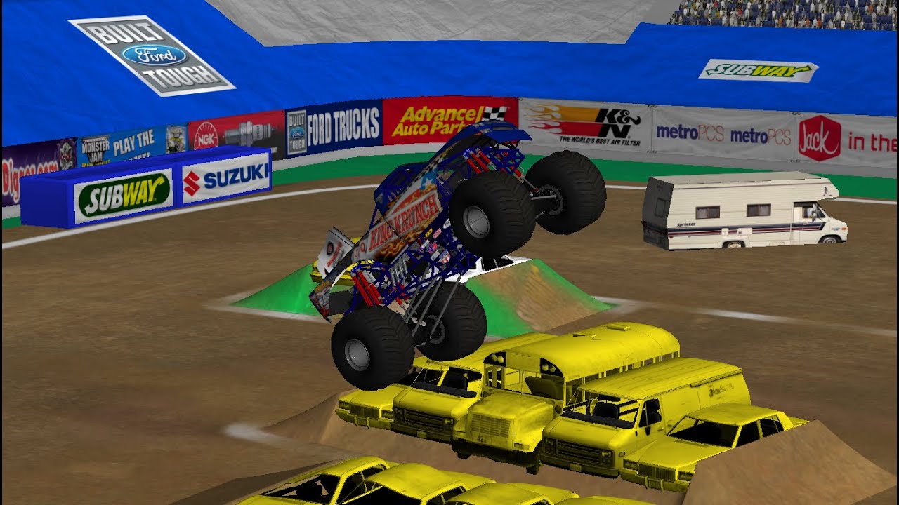 Rigs of Rods Monster Jam Freestyle: King Krunch @ Minneapolis 2008 Show 1