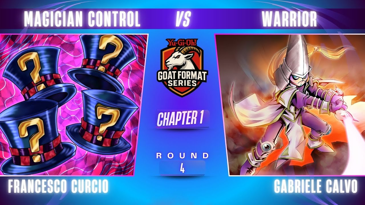 GFS CHAPTER 1 - Round 4! Magician Control VS Warrior - Francesco Curcio VS Gabriele Calvo