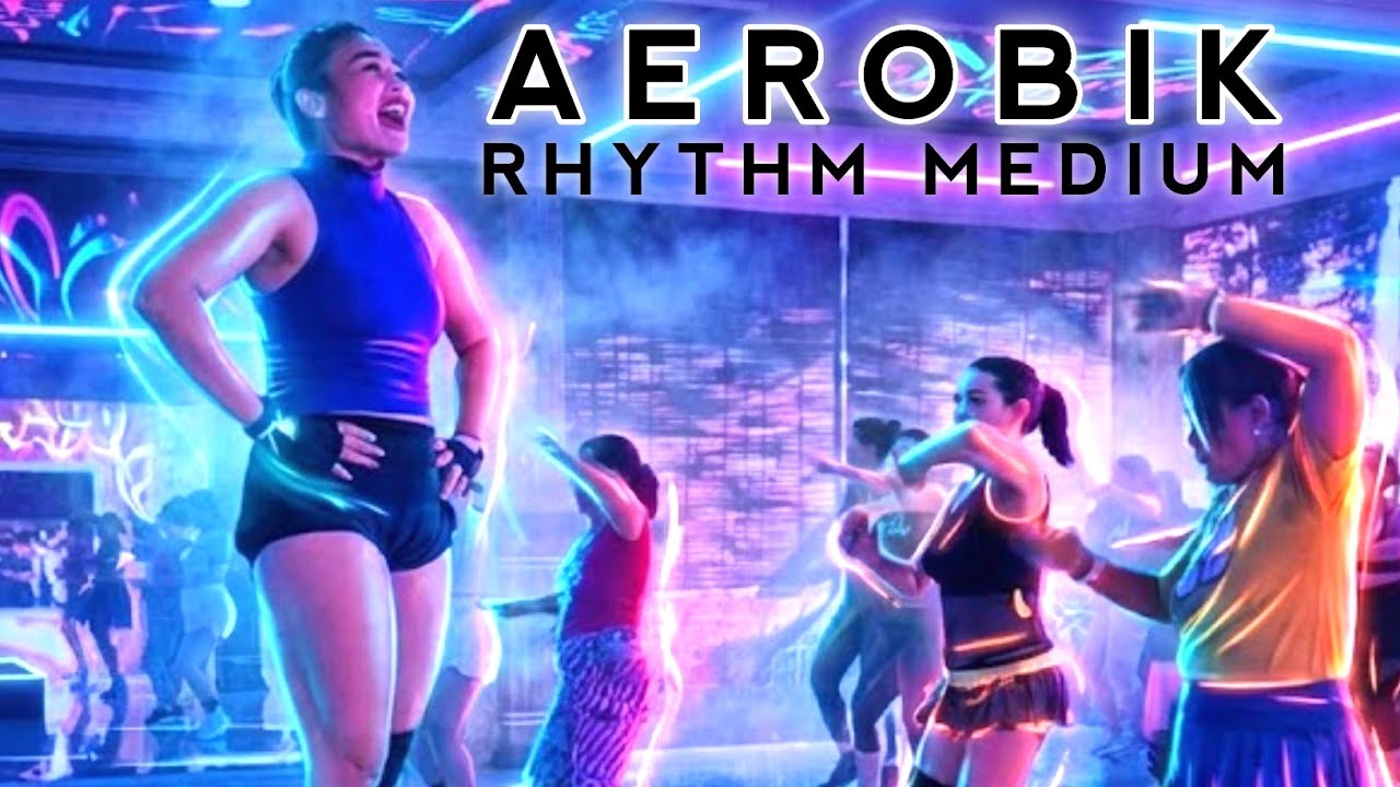 Aerobik Rhythm Medium musik Dijamin Gacor⁉️ Gerakan Baru Makin lama makin Seru @LiaMarliaChannel 