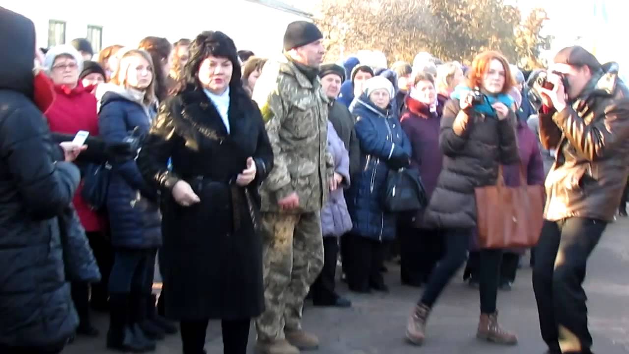Зустріч із військовослужбовцями, що повернулися із зони проведення АТО  м Бердичів, 24 .12. 2015 р.