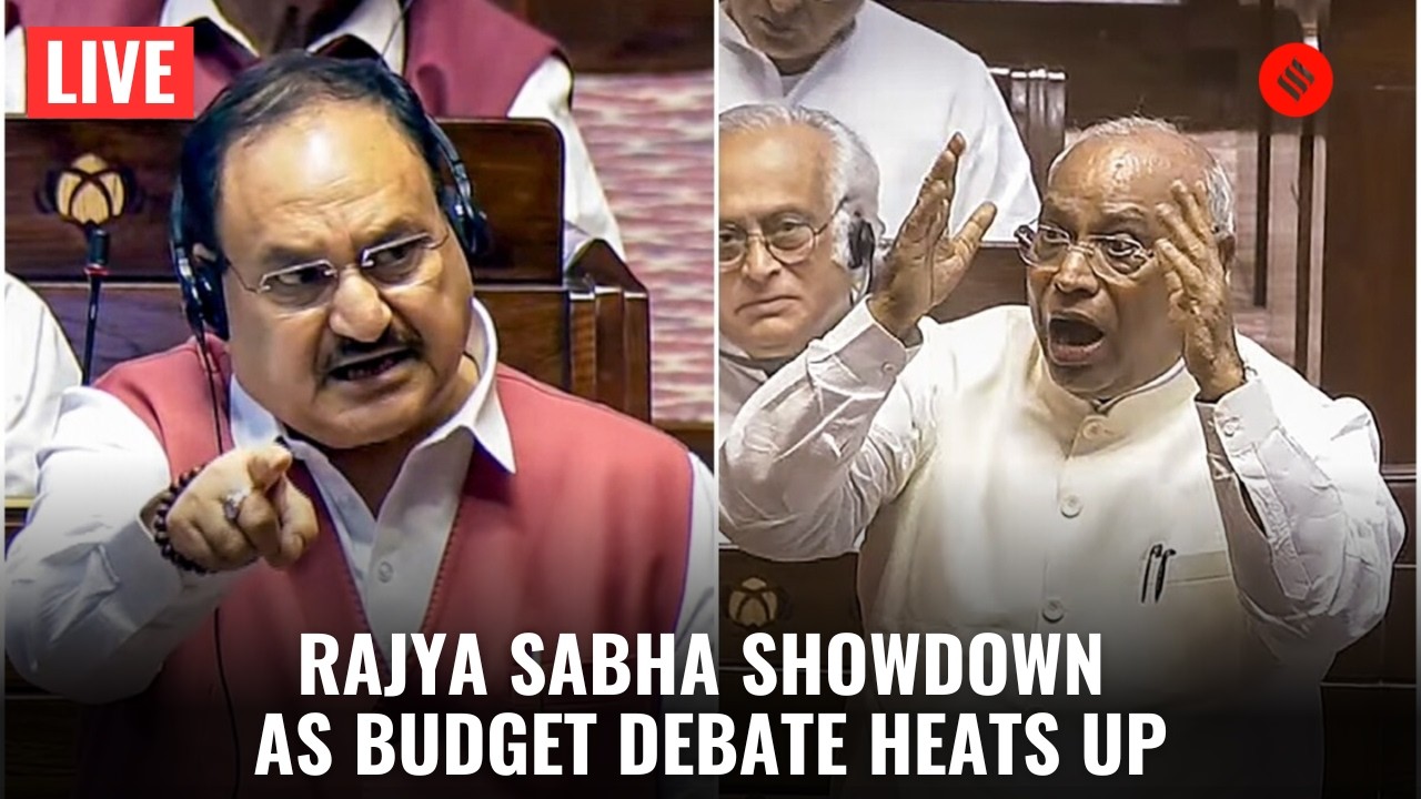 LIVE Rajya Sabha Debate on President’s Address During Budget Session