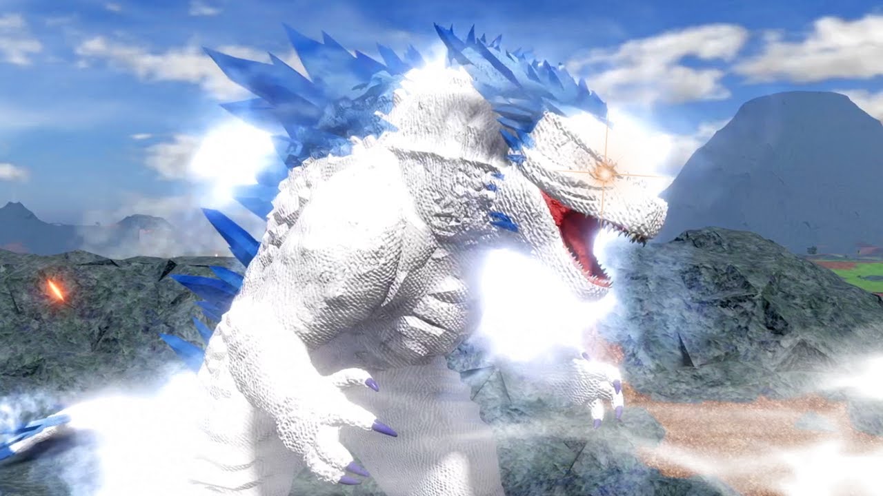 Playing as EVOLVED SHIMOZILLA - Roblox Age of Titans Gameplay #181