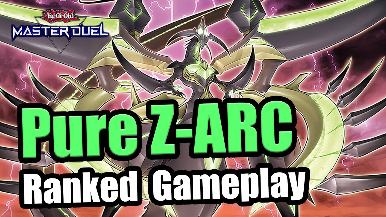 Z-ARC IN ACTION!!!  | PURE SUPREME KING Z-ARC MASTER RANKED GAMEPLAY! | Yu-Gi-Oh! Master Duel