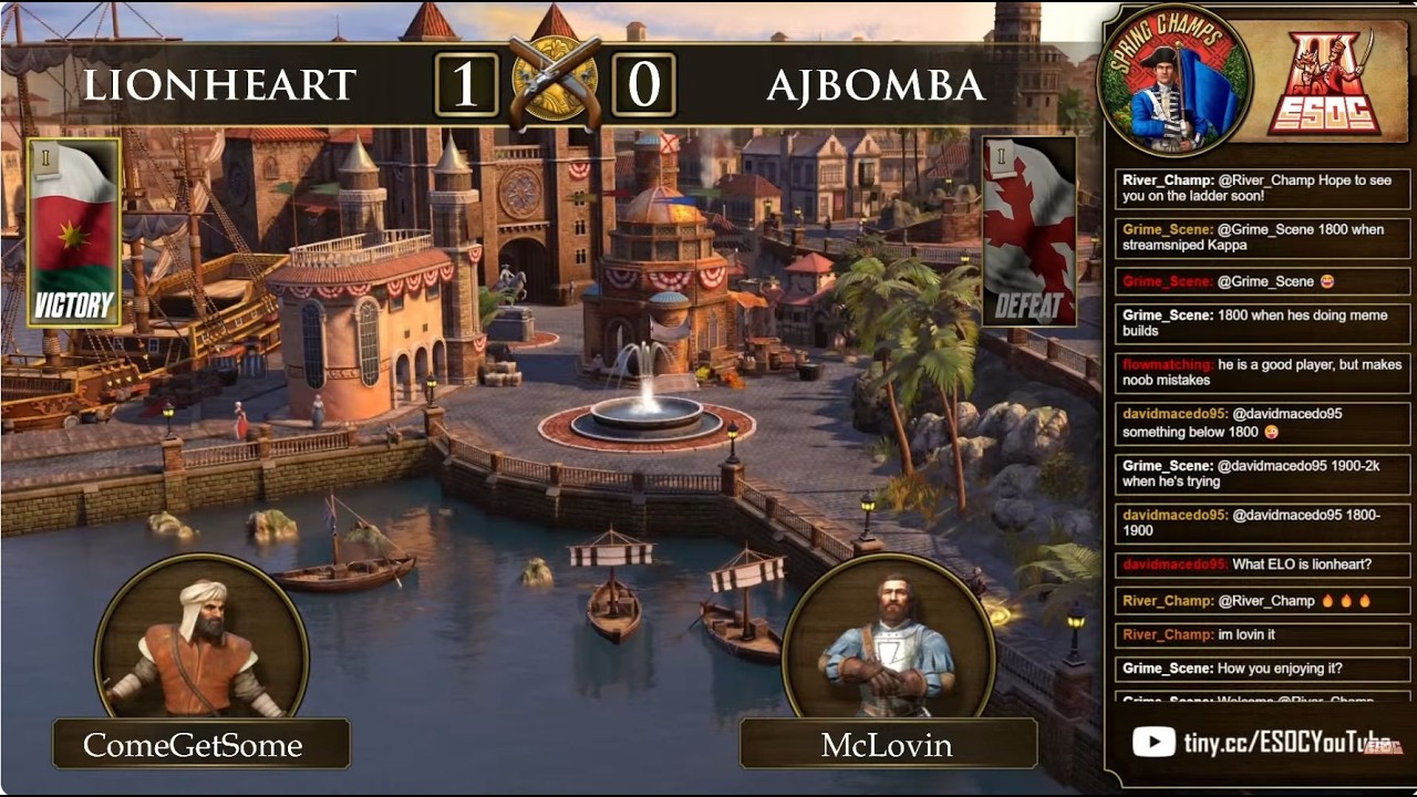 ESOC Spring Champs | Balalaika vs IamPearson | Lion Heart vs AJBOMBA | Vultus vs Obi-Wan Kenobi