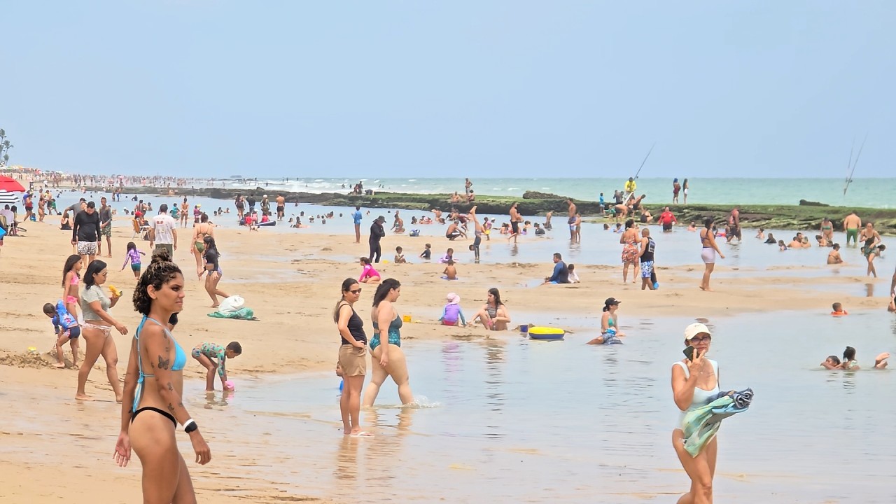 Praia de Boa Viagem Recife Pernambuco 07 de Dezembro 2025