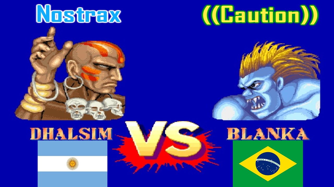 Street Fighter II': Champion Edition - Nostrax vs ((Caution)) FT5