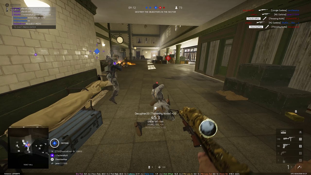 BFV - Throwing Knives - 2020/03/23