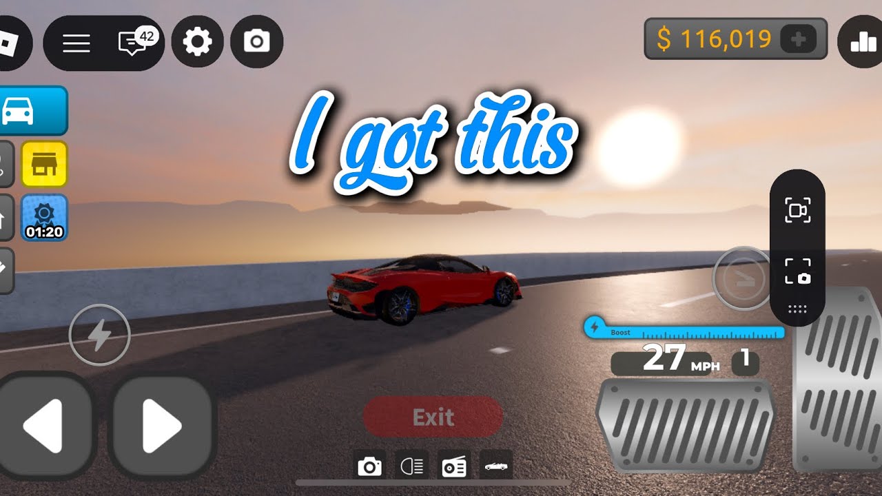 Driving empire but if I crash into a car I have to buy a $500,000 car