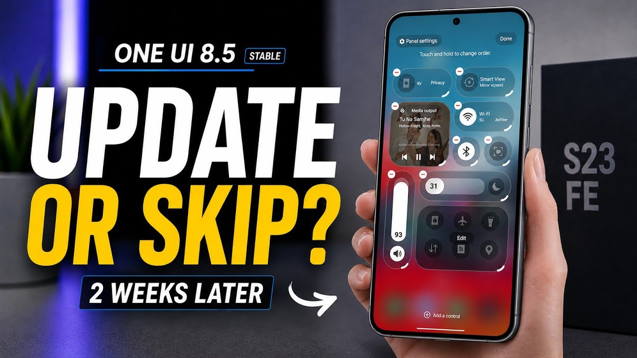 Обзор One UI 8.5 спустя 2 недели: стоит ли обновляться владельцам Galaxy S23?