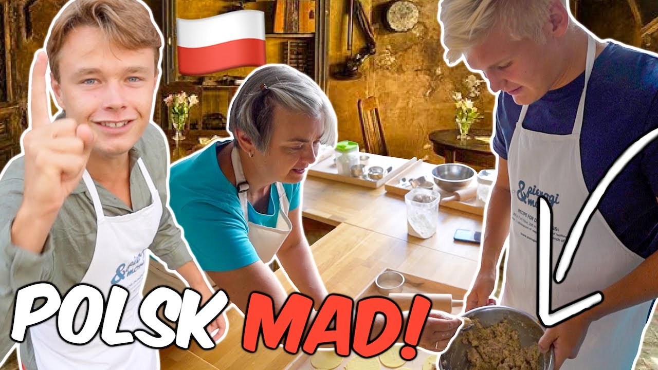 Vi tager på MADLAVNINGSKURSUS i POLEN!
