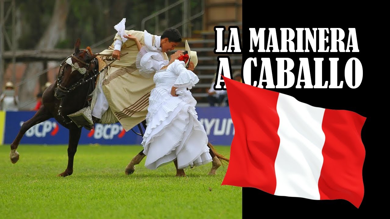 🤩🇵🇪 Caballo Peruano Bailando - La Marinera Peruana - MARINERA CON CABALLO DE PASO