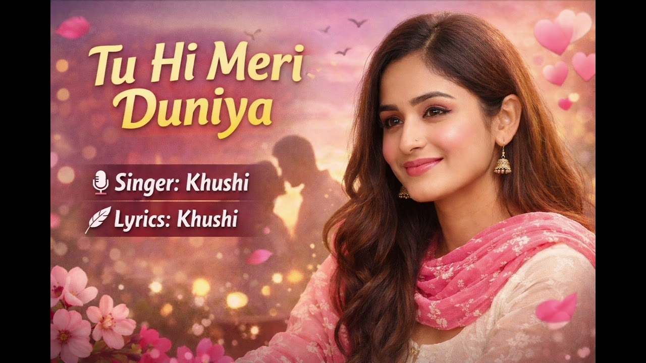 Tu Hi Meri Duniya | Punjabi Romantic Song | Singer & Lyrics: Khushi | Karan Official
