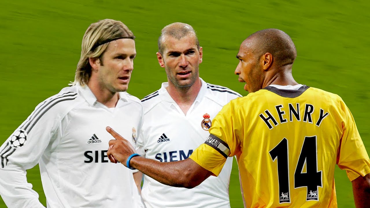 Zinedine Zidane & David Beckham will never forget this humiliating performance by Thierry Henry