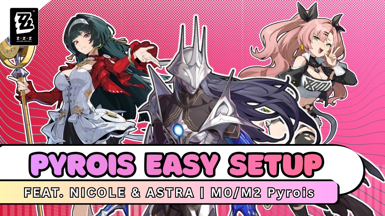 Zenless Zone Zero 3.0 | Pyrois stun combo for dummies like me | feat. Nicole & Astra