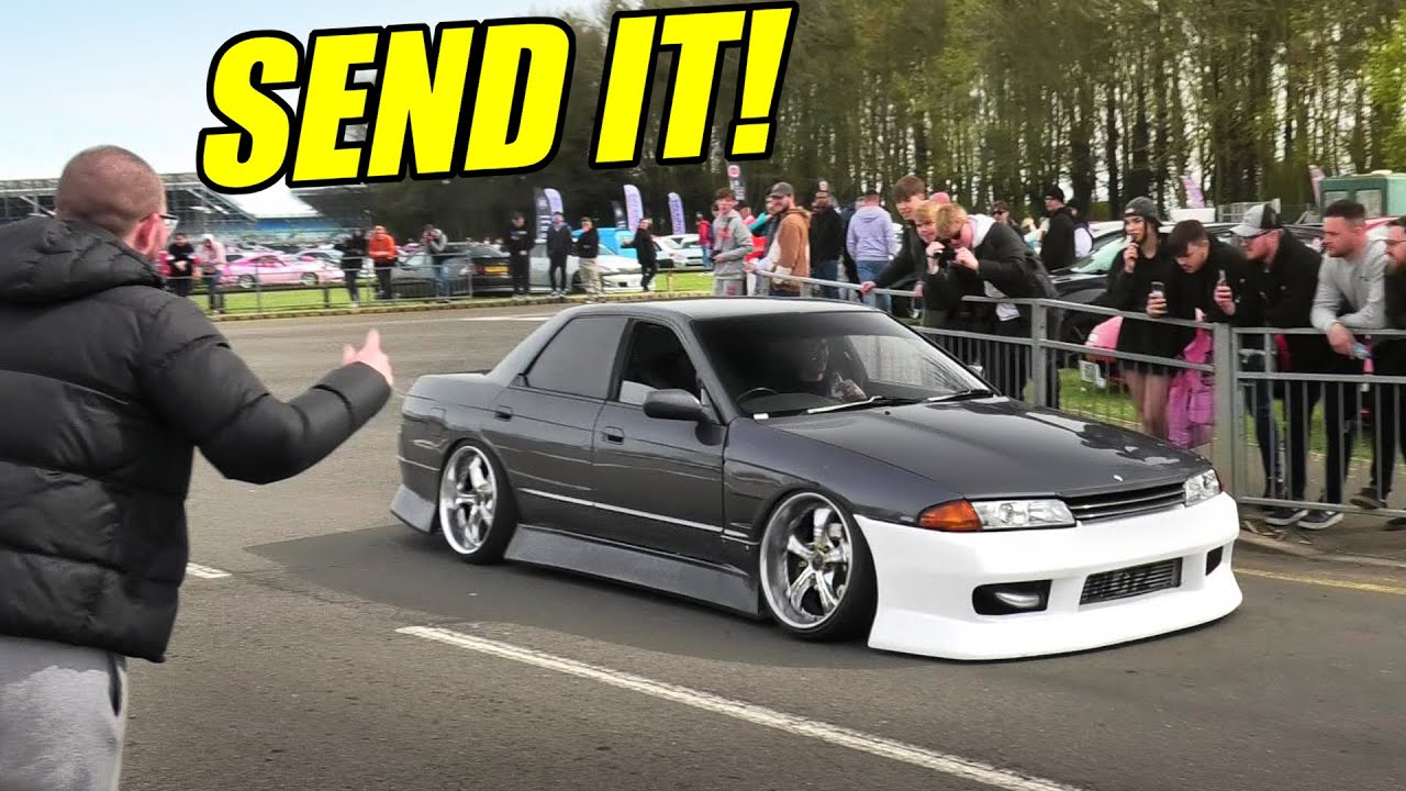 JDM Cars Told to SEND IT - Leaving JapFest 2022