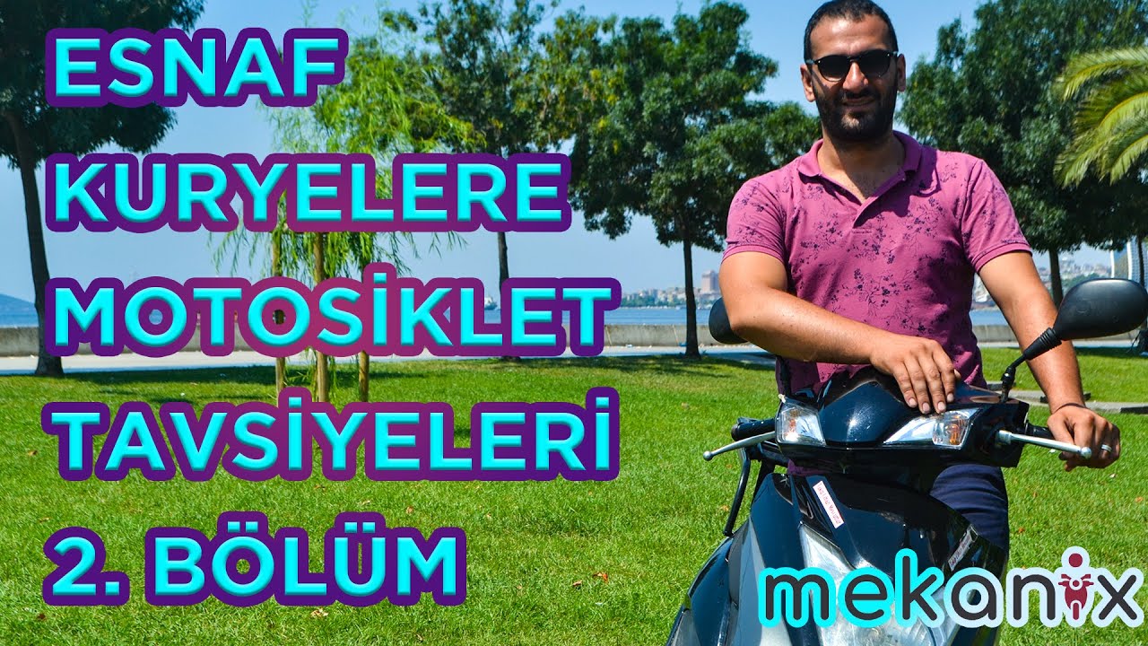 ESNAF KURYELERE TAVSİYELER 2. BÖLÜM HONDA ACTIVA S - Mekanix Adam