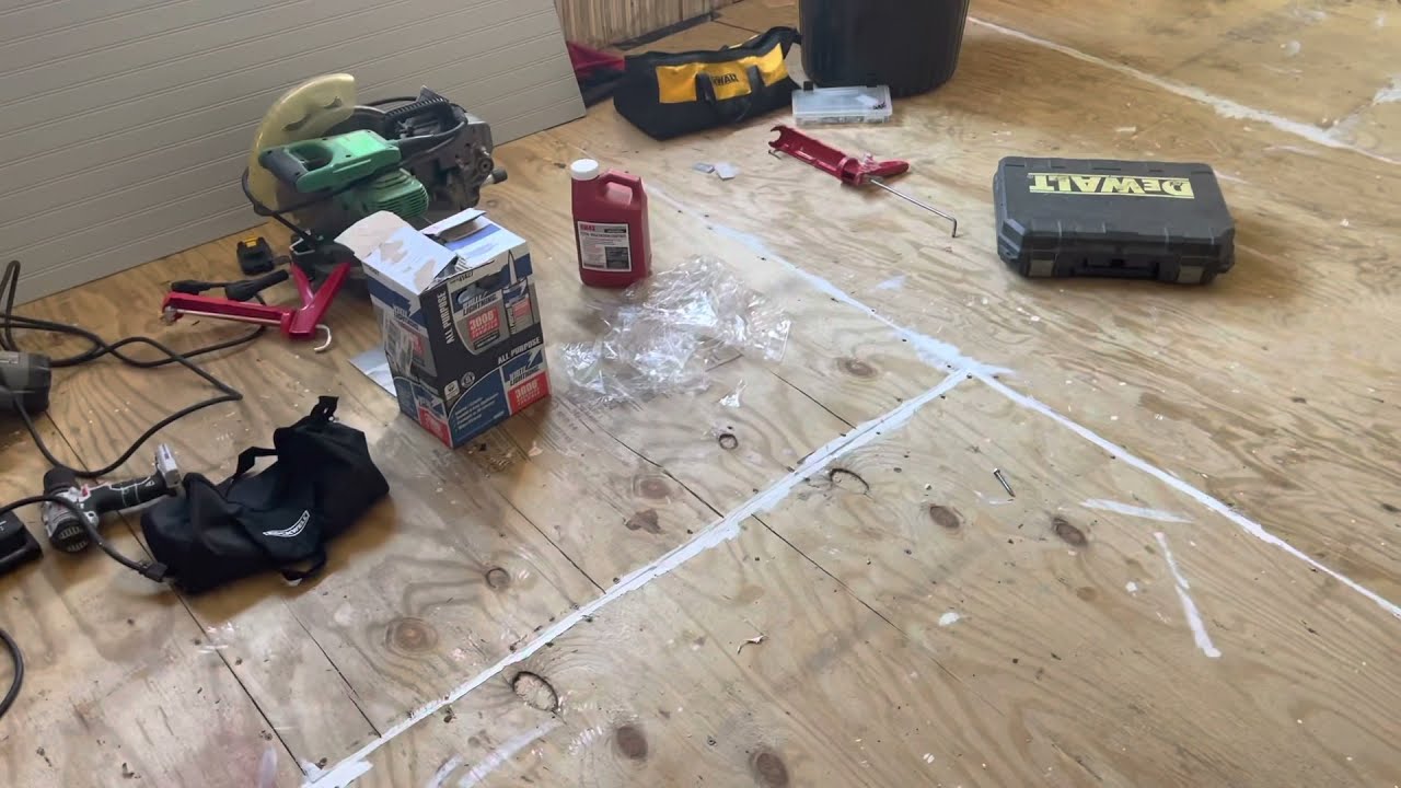 Do Not Do Your Mobile Home Floors Reair Like This.