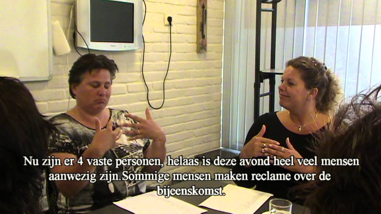 Gebarencontactavond